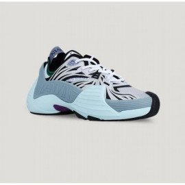 Men's Lanvin Blue Mesh Flash-X Sneakers