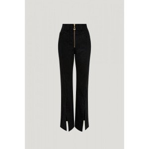 Black Lola Denim Wide Leg Jeans