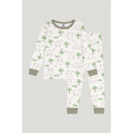 Boy's White Fusain Pyjama
