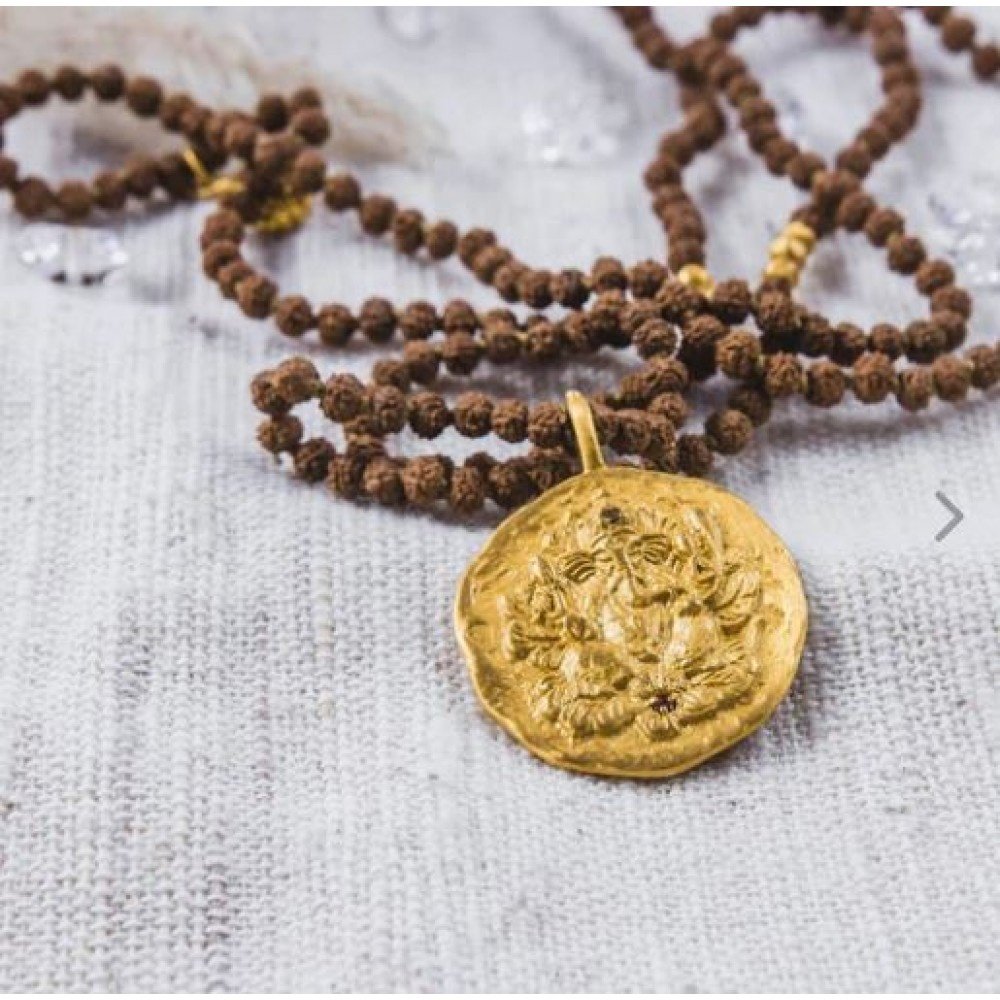 GANAPATI NECKLACE WITH RUDRAKSHA