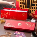 MoonCake 4 Rasa Madam Souvenir Bestseller Gift Box Imperial Moon Cake