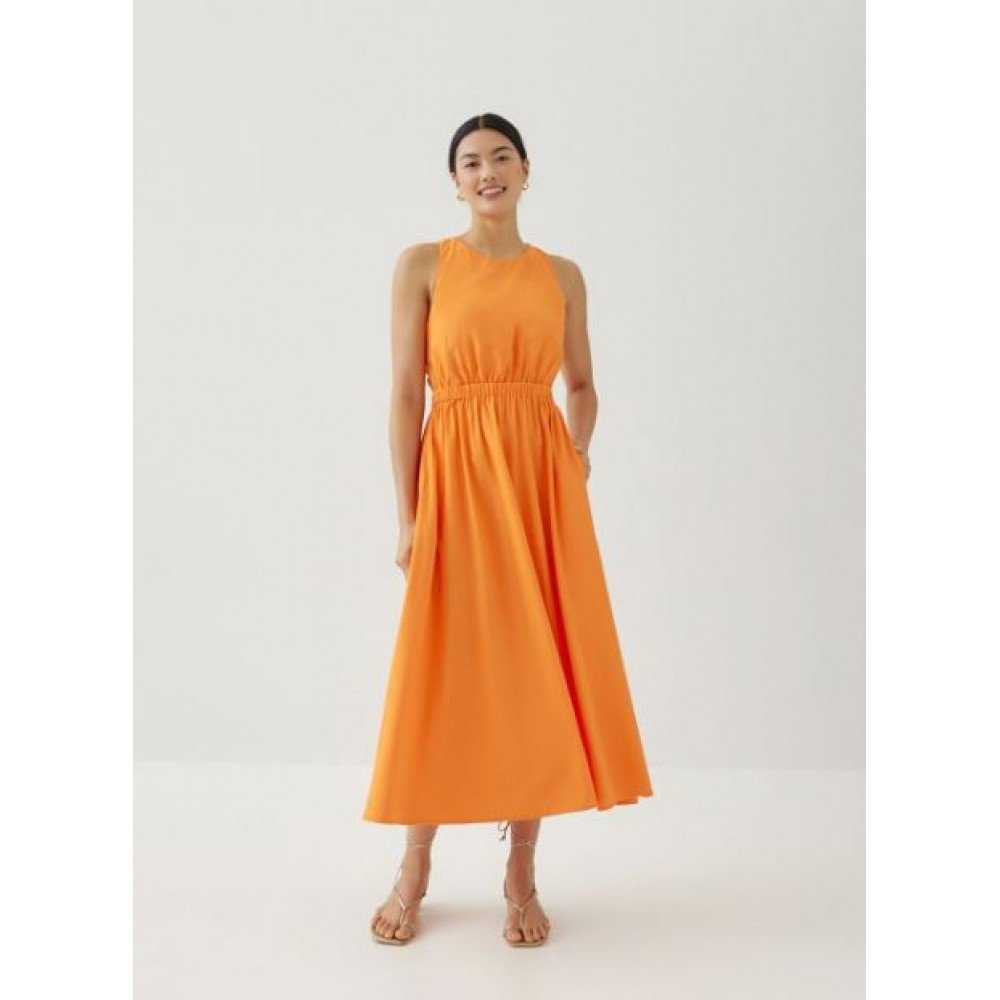 Nena Padded Elastic Knot Back Dress