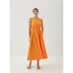 Nena Padded Elastic Knot Back Dress