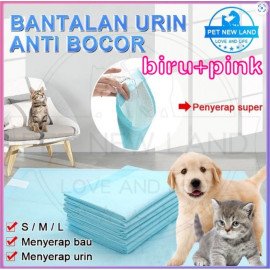 Pad Pipis Kucing Anjing Popok Sekali Pakai Alas Pipis Pee Poop alas kucing melahirkan Underpad