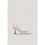 Rose Mesh Alissa Crystal Pumps