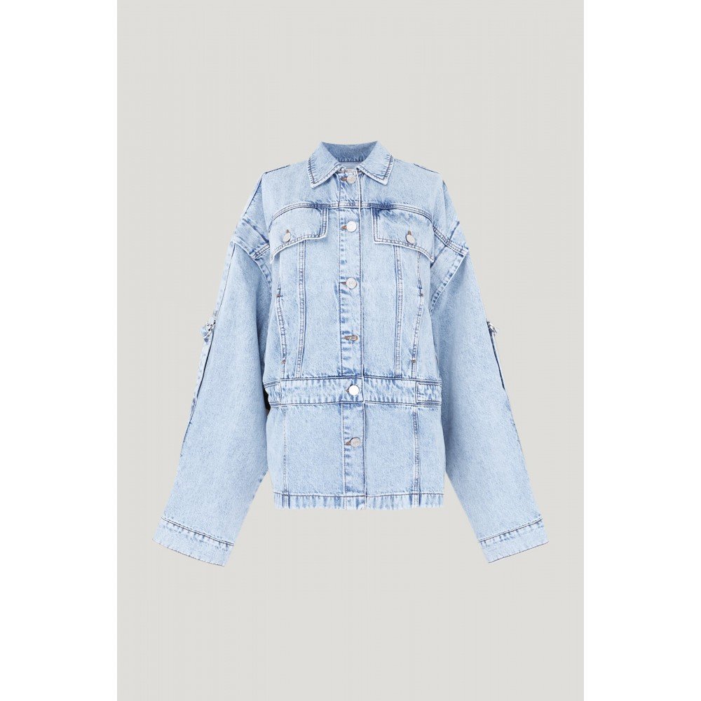 Washed Denim Monia Jacket
